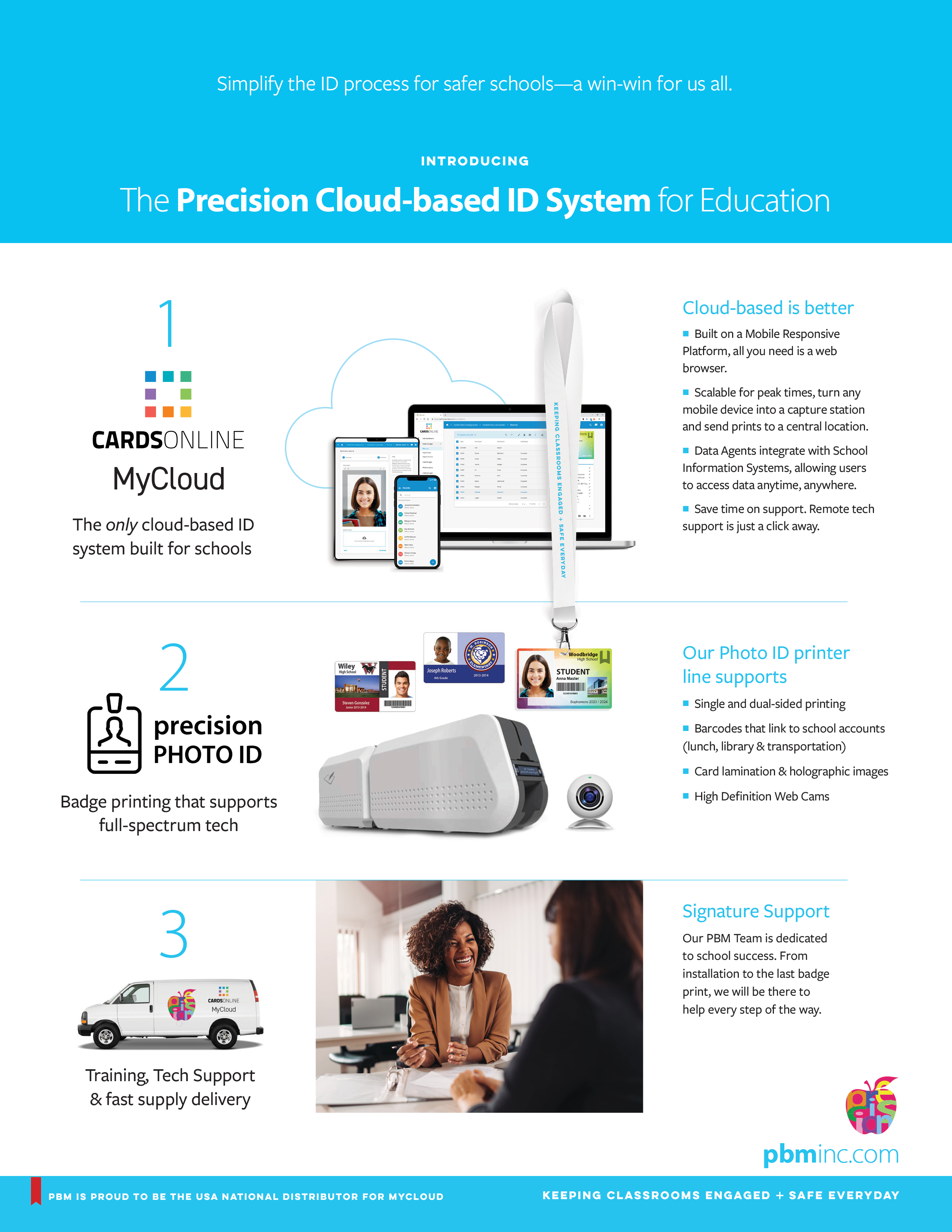 Precision Cloud-based ID System for Education Announcement 1